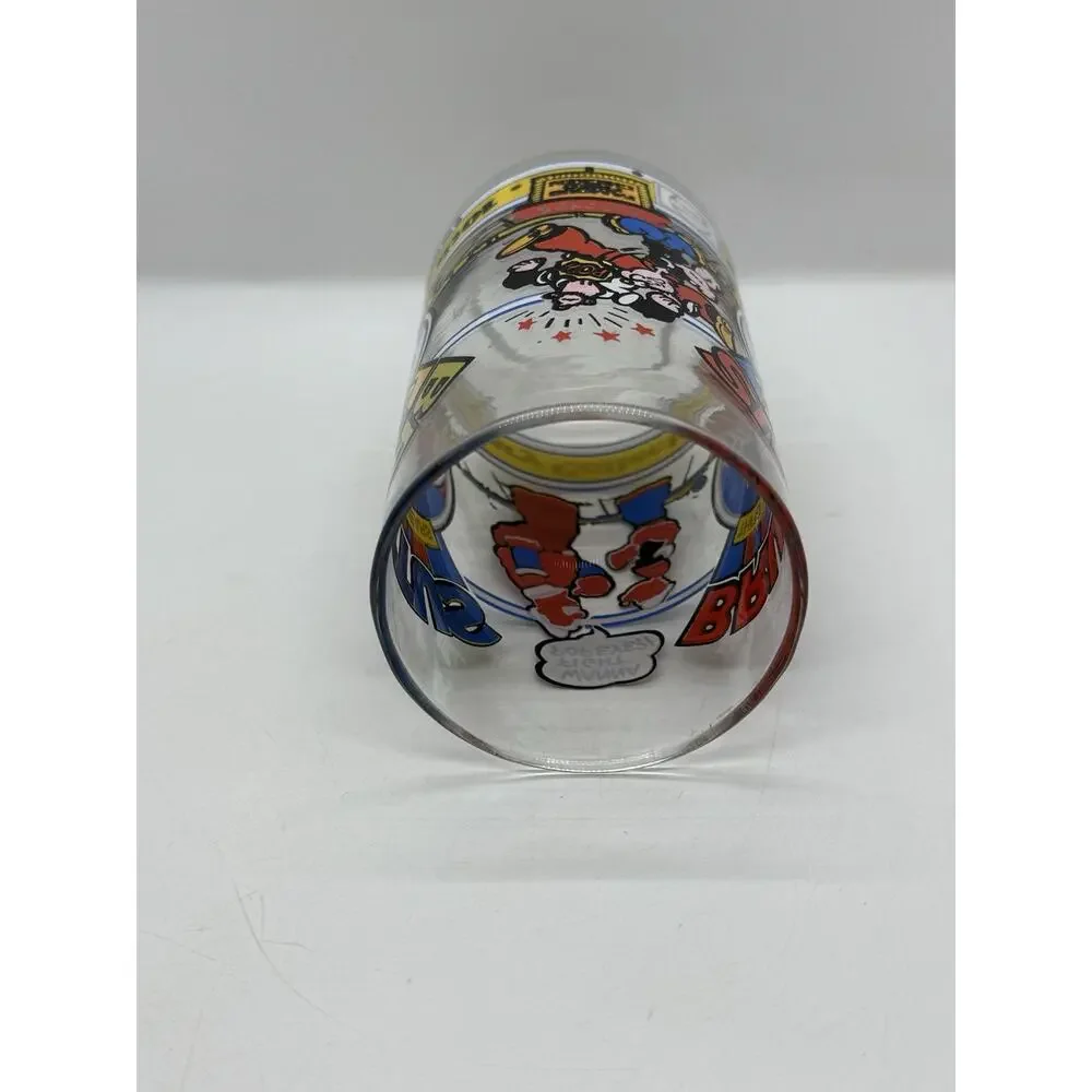Vintage 1982 Popeye Brutus & Swee’Pea Thru the Years Glasses + Bonus Swee’Pea